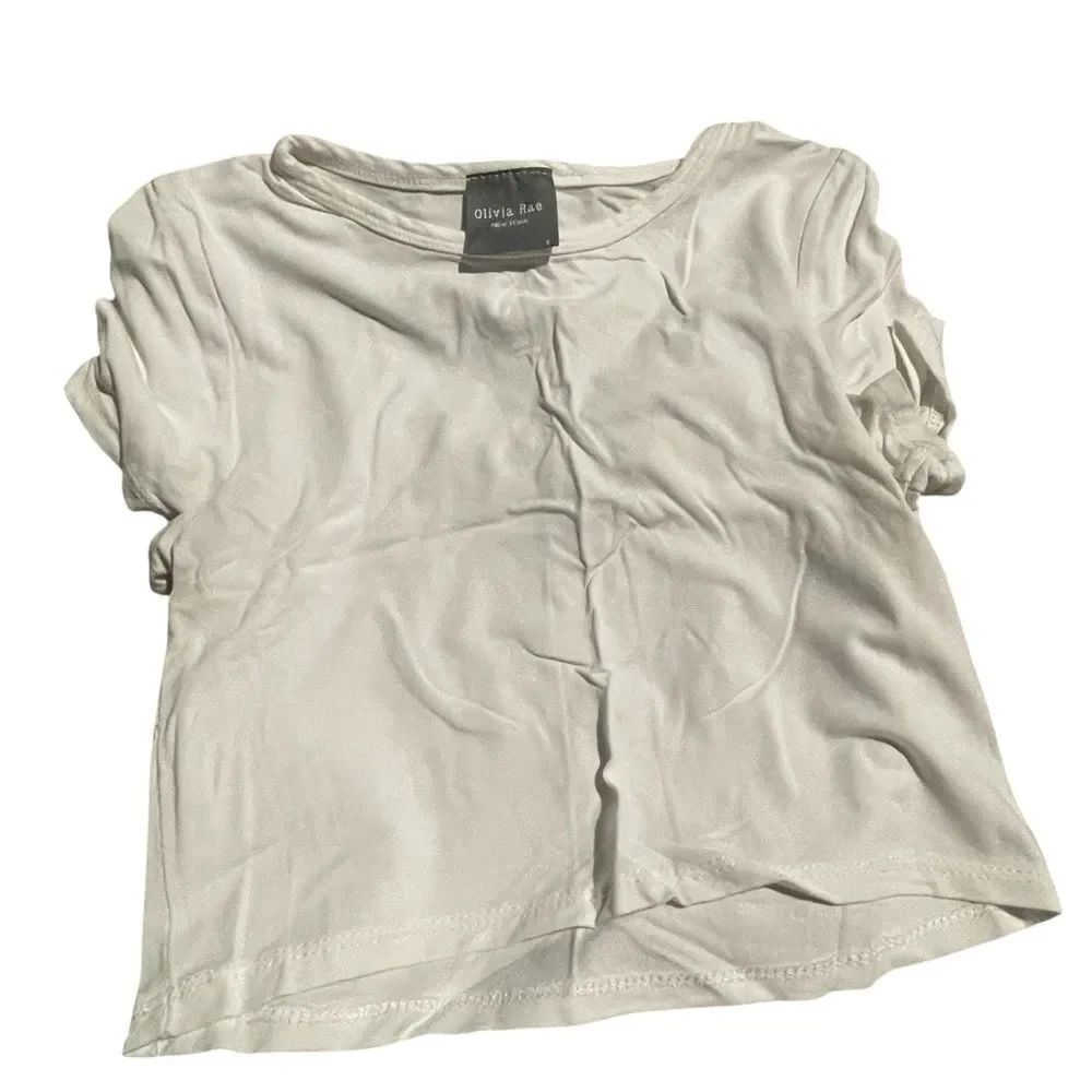 Olivia Rae Classic White Short Sleeve Tee